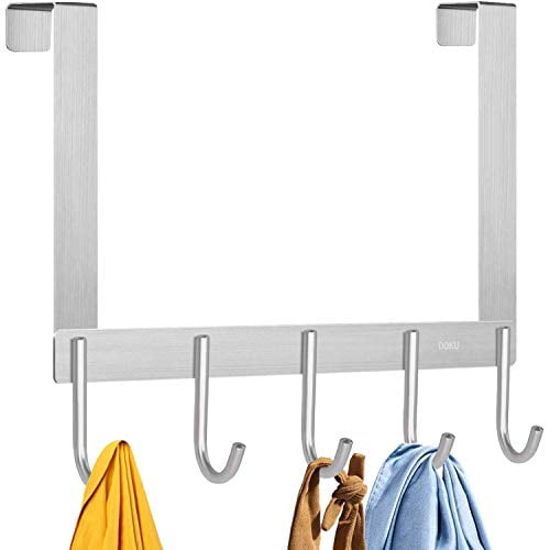 Over the Door Hooks Heavy Duty Stainless steel Door Hanger Hooks Towel Racks Over the Door Hooks Heavy Duty Stainless steel Door Hanger Hooks Towel Racks